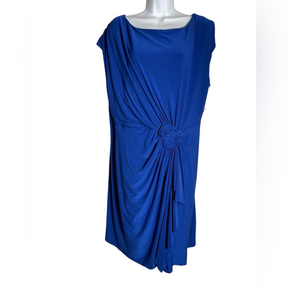 NWT Jones New York dress size‎ 22W bright sapphire royal blue dress 💙💙